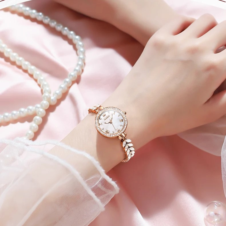 Ceas de dama Olevs CS1613, otel inoxidabil, rose gold - imagine 5