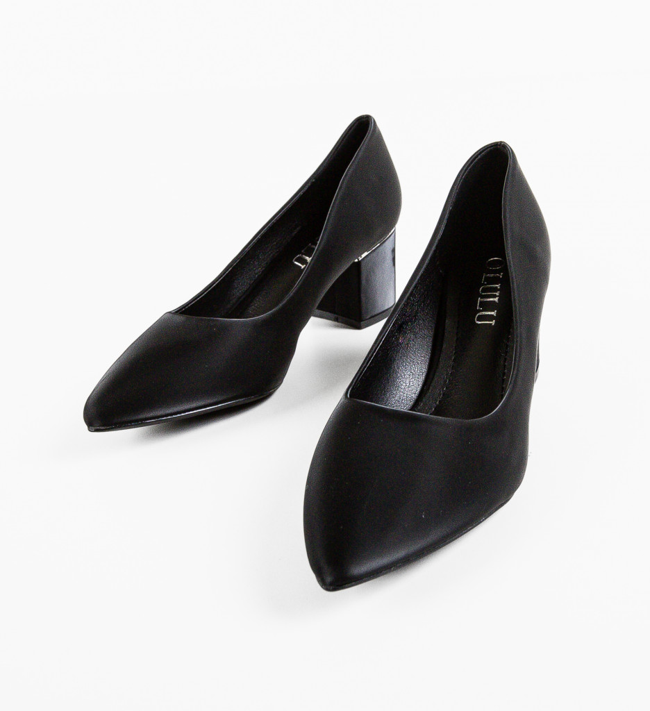 Pantofi dama Berry Negri - Eleganți și Versatili - imagine 7