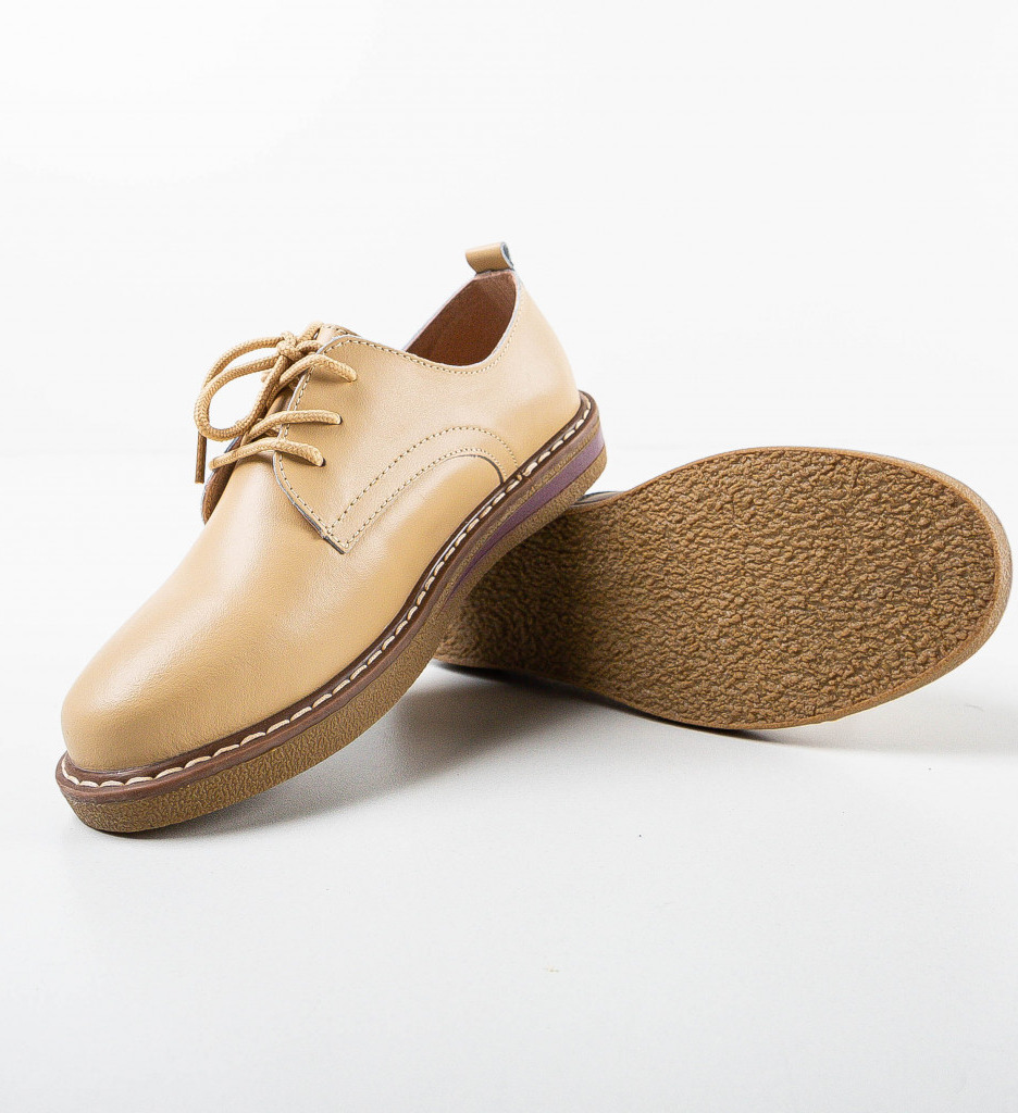 Pantofi Casual Doria Bej - Confort și Stil - imagine 7