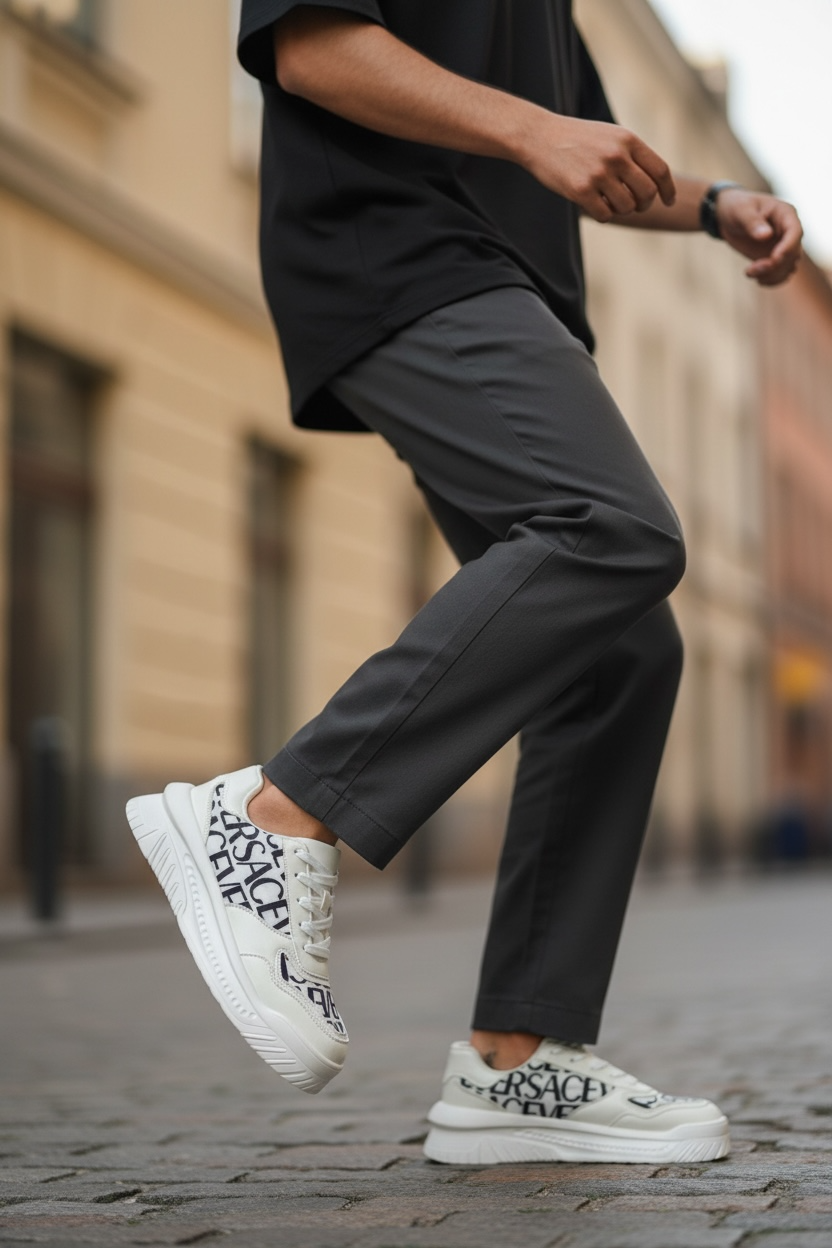 Adidași Casual Bărbați Albi L76 N12-4
