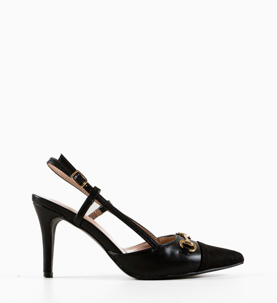 Pantofi Dama Negri cu Toc - Eleganți și Moderni - imagine 4