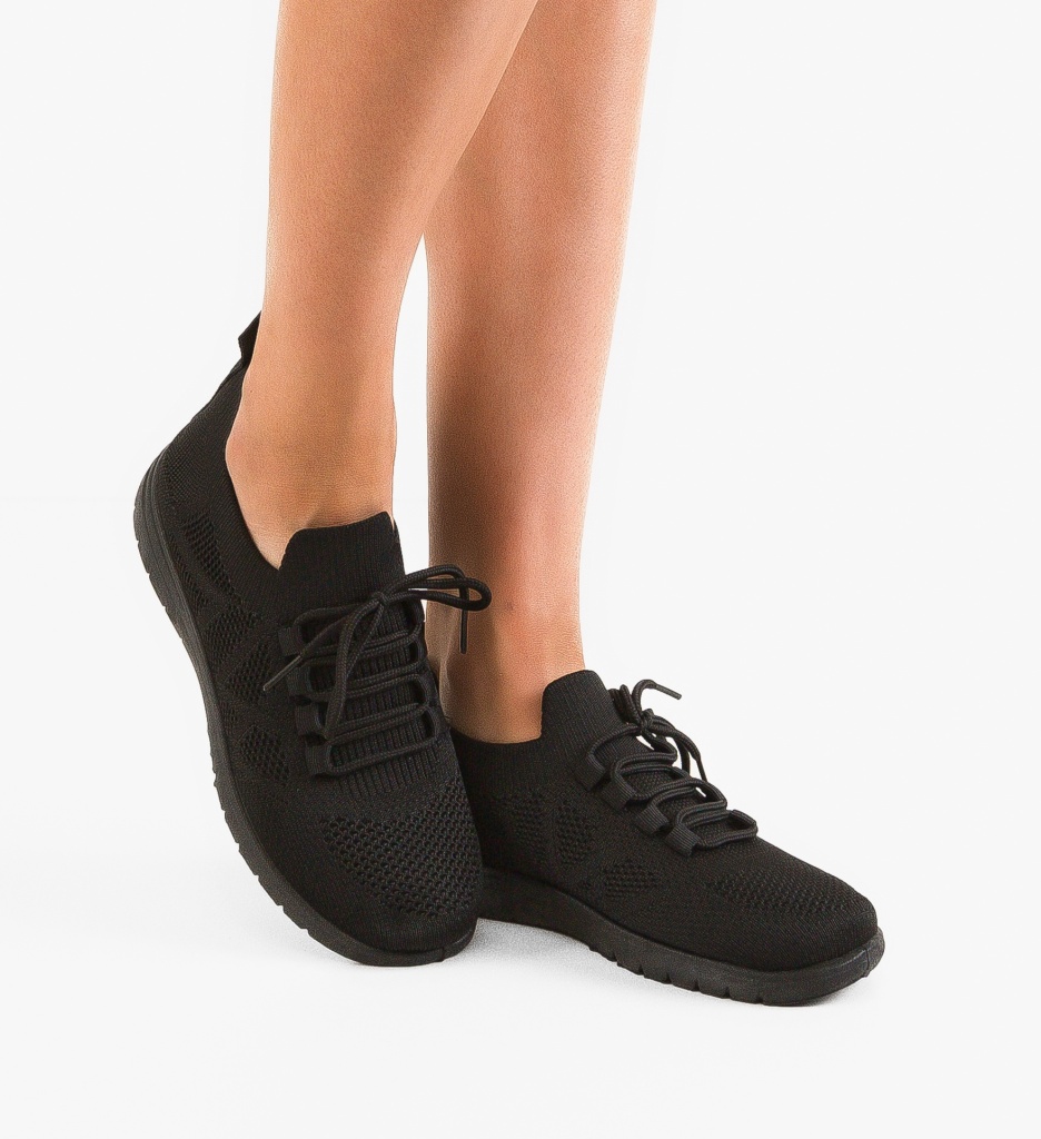 Sneakers Hildred Negri - Confort și Stil Urban