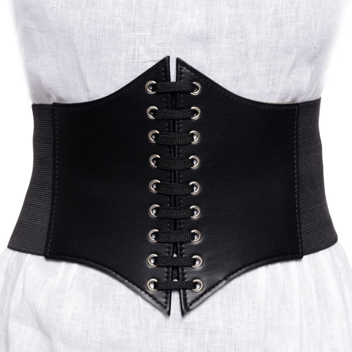 Centura Corset Shopika | Piele Eco | Design Elegant - imagine 1