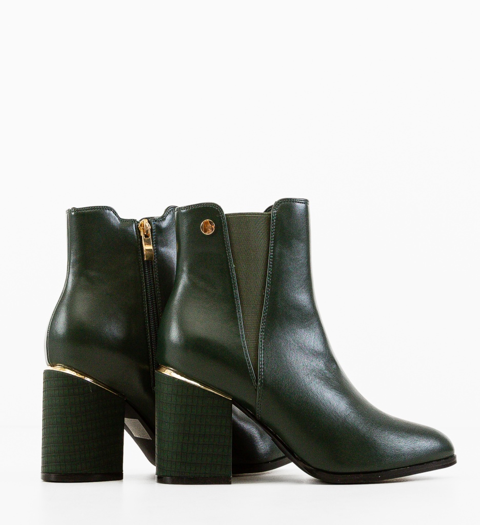 Botine Dama Inimay Verzi - Stil și Confort - imagine 4
