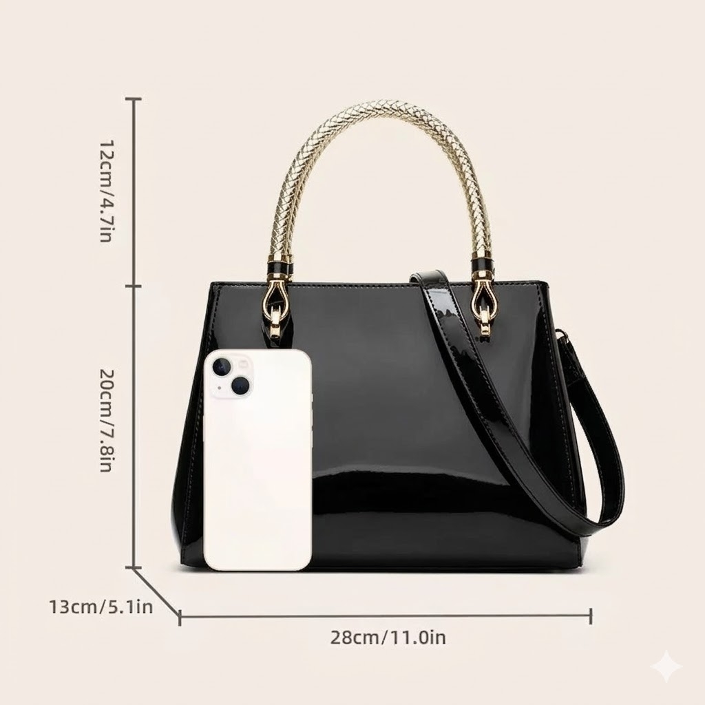 Geanta Dama Nixy GT3210 Negru Delis - imagine 4
