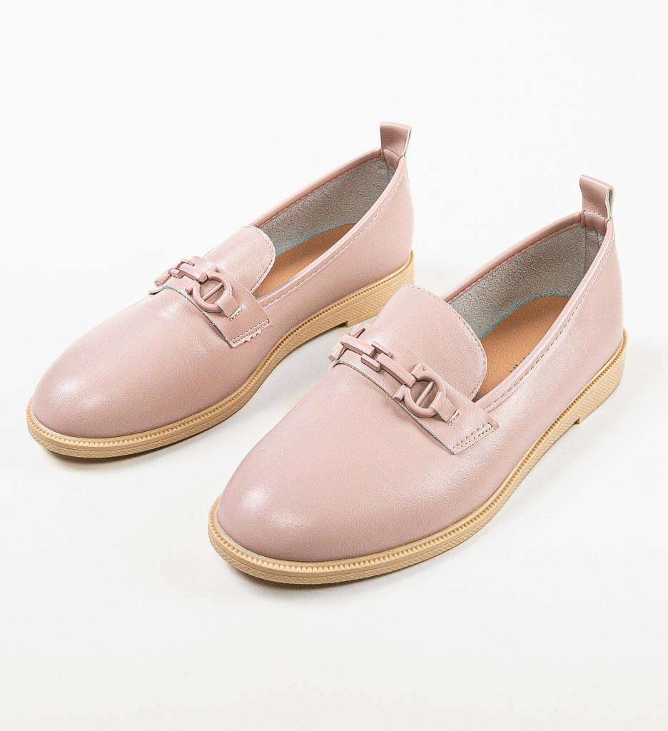 Pantofi Casual Dama Baja Nude - Confort și Stil - imagine 6