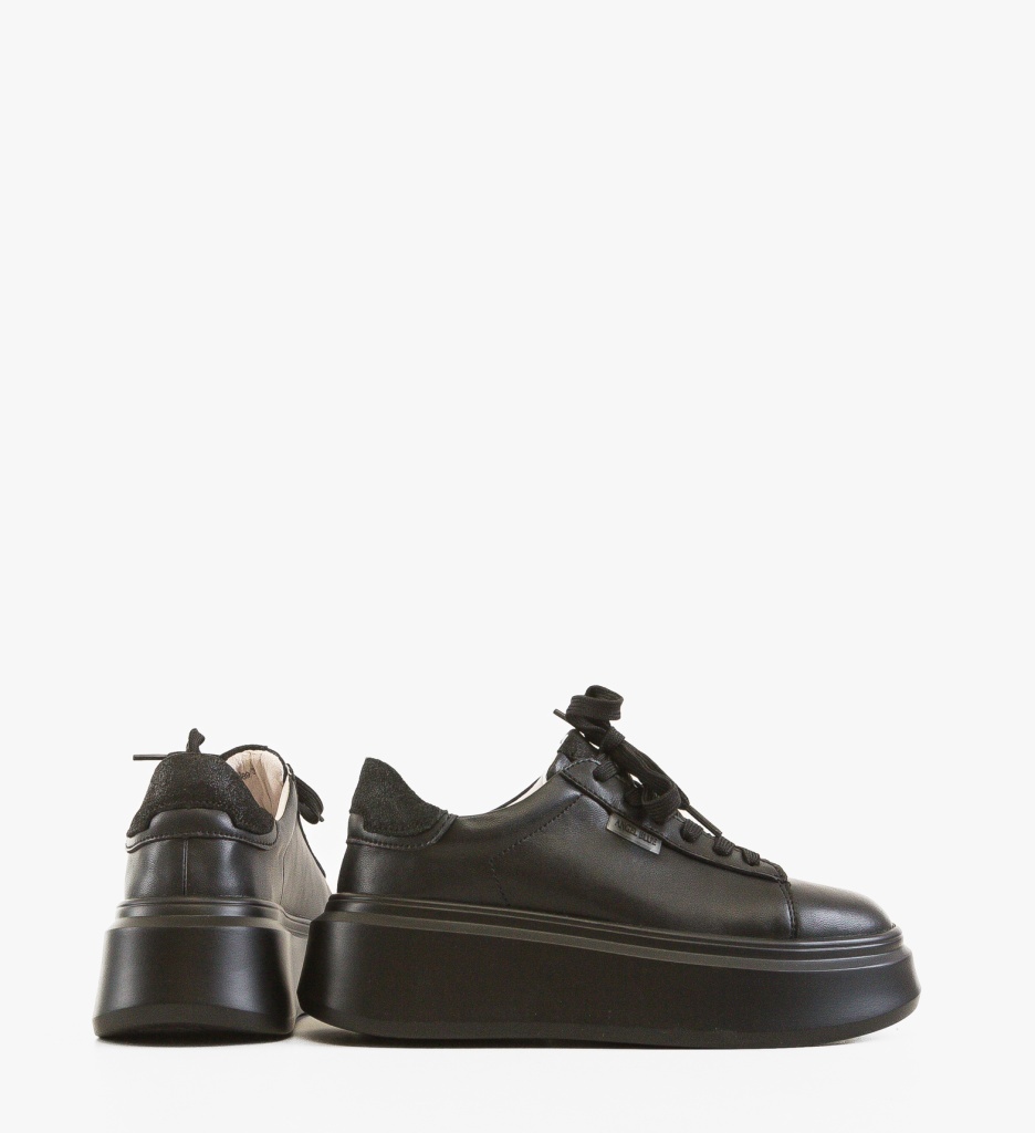 Sneakers Dama Byva Negri - Confort Urban - imagine 5