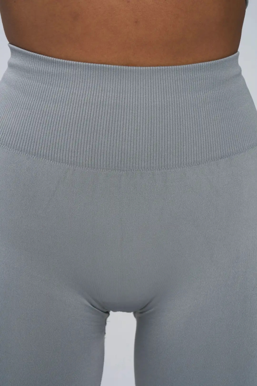 Colanți Seamless Push-Up Scrunch Marquise, gri - imagine 5