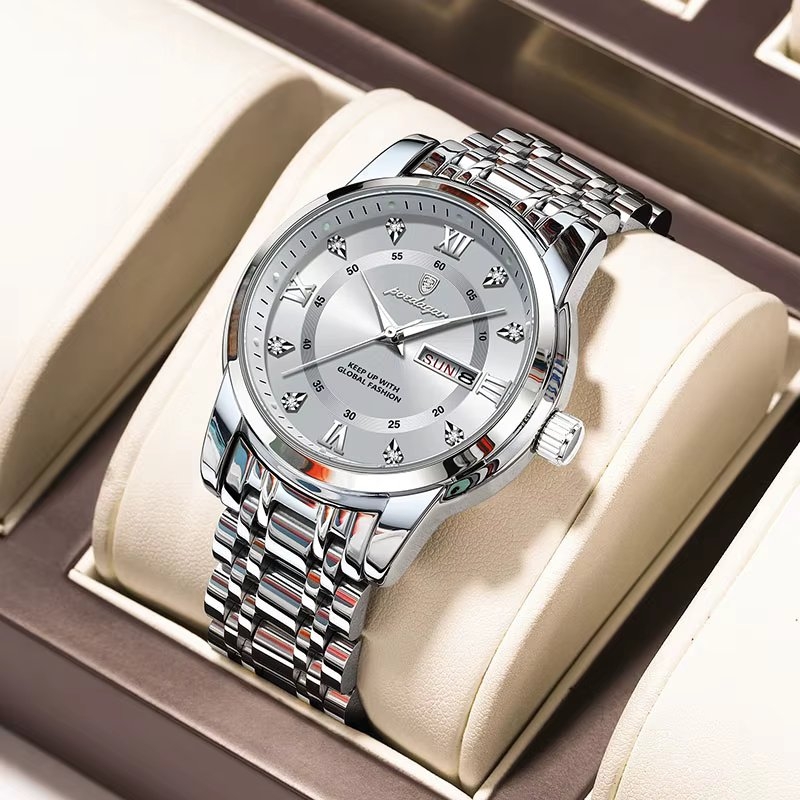 Ceas Poedagar CS1803 - Eleganță din oțel inoxidabil - imagine 4