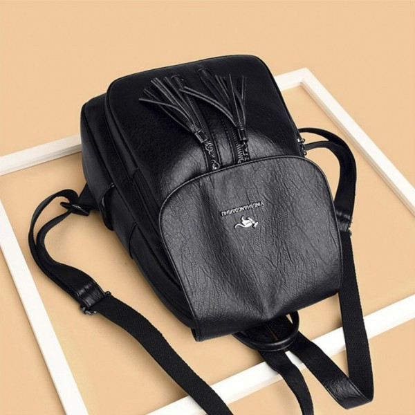 Rucsac dama Bailini Amanda GT555, negru, practic si elegant - imagine 4