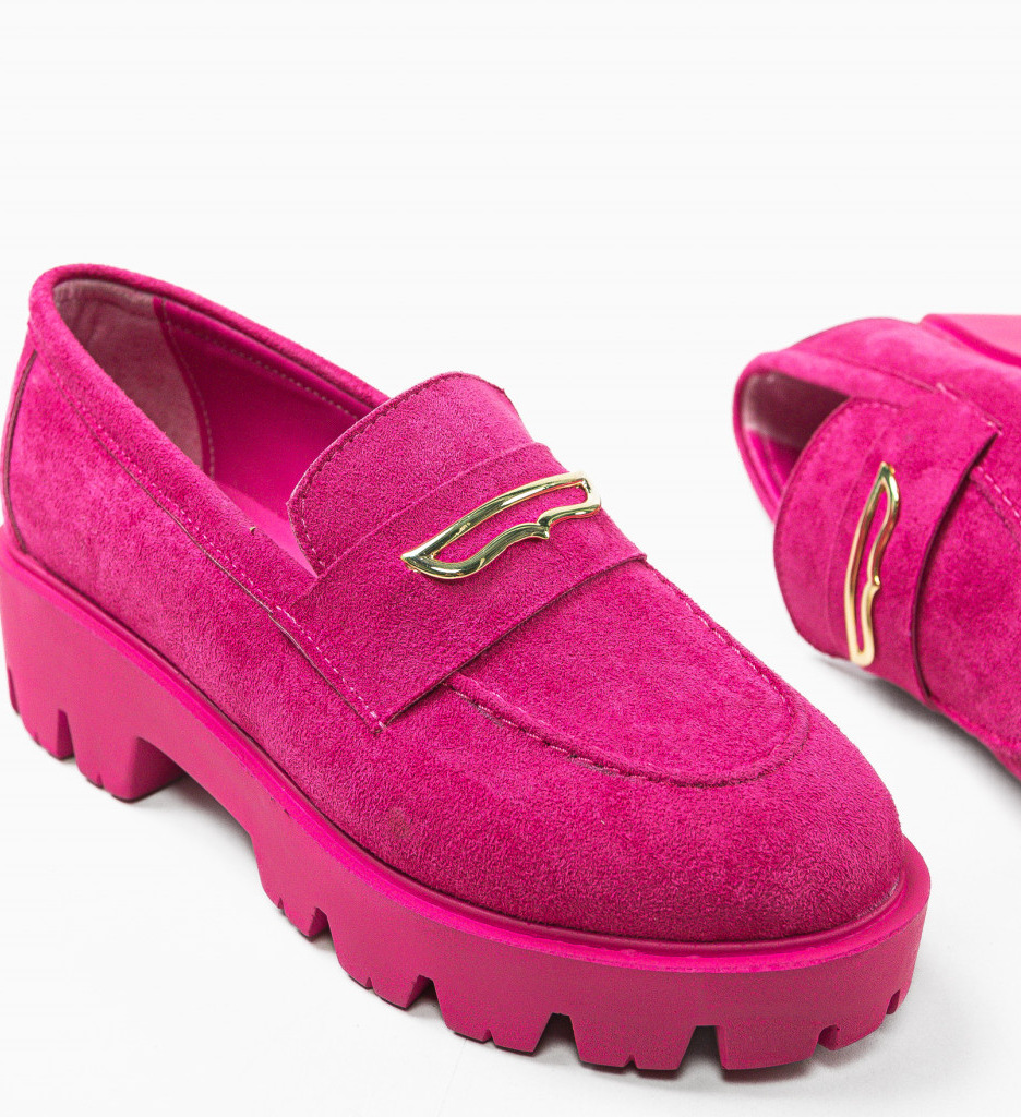 Pantofi Casual Beikrols Fuchsia - Confort și Stil - imagine 7