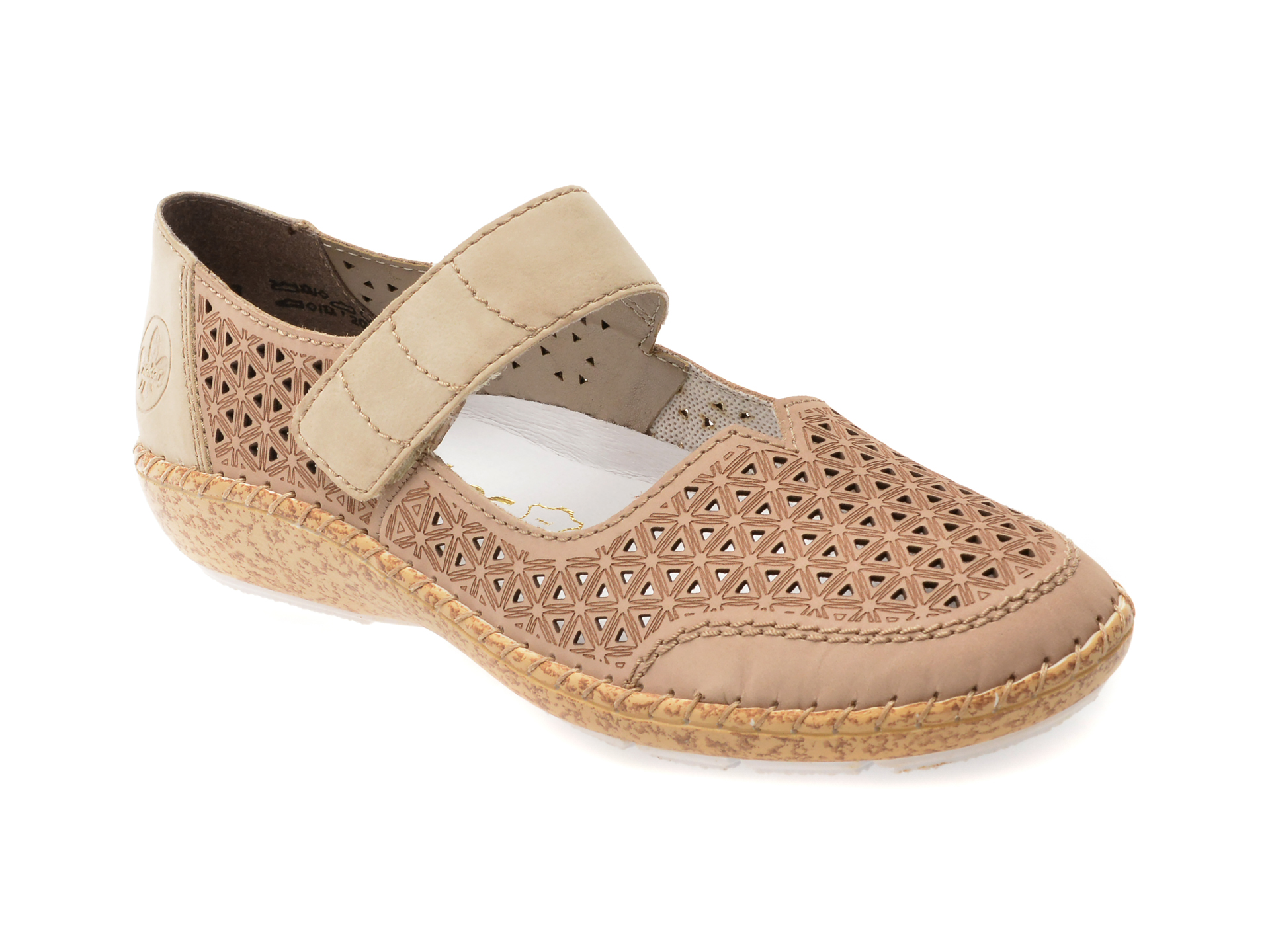 Pantofi Rieker Gri Piele | Confort Zilnic