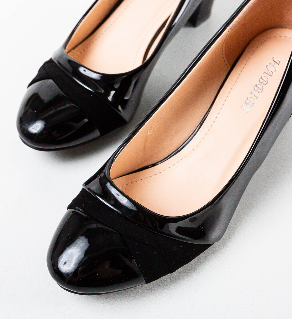 Pantofi Uleo Negri 3 | Eleganță și Confort - imagine 6