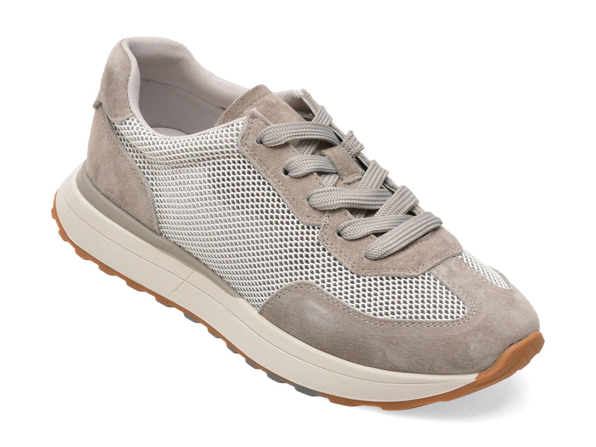 Pantofi Sport Flavia Passini Gri, Confort Textil și Piele