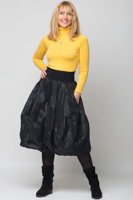 Fusta Neagra Eleganta Lalea | Shopika