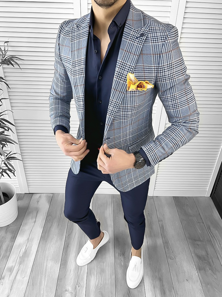 Tinuta Barbati Smart Casual 3 Piese Slim Fit