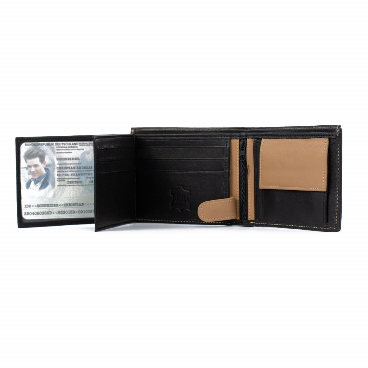 Delis Portofel Barbati Piele Naturala Multifuncțional - imagine 5