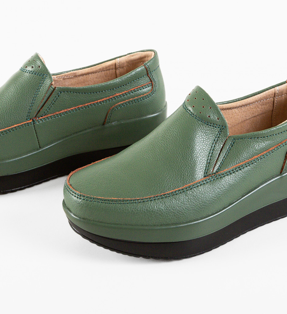 Pantofi Freeman Verzi Casual - Confort și Stil - imagine 6