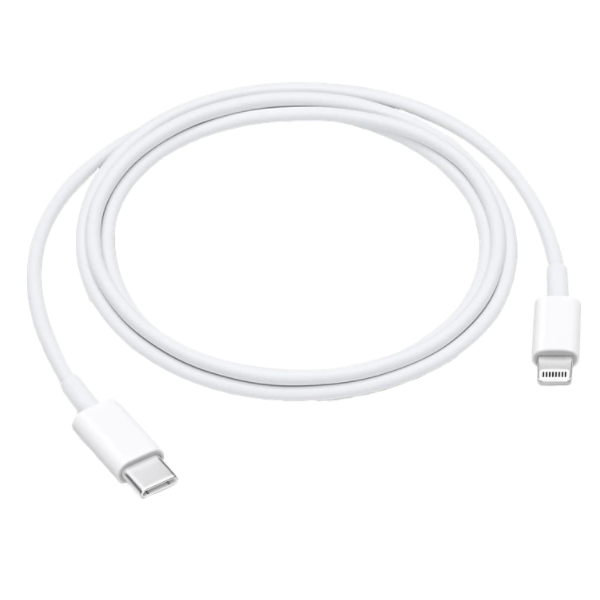 Cablu Incărcător iPhone Type-C Fast Charge Alb, 1m