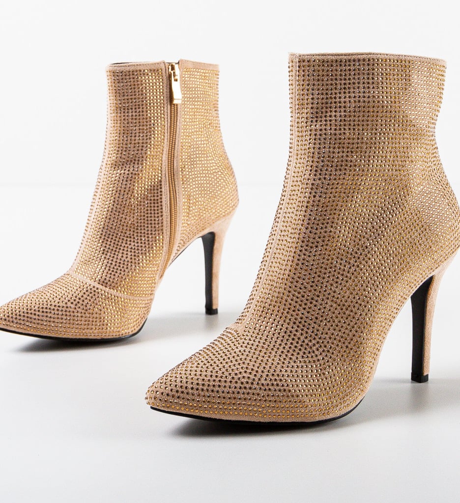 Botine Dama Bej Elegante și Confortabile - imagine 3