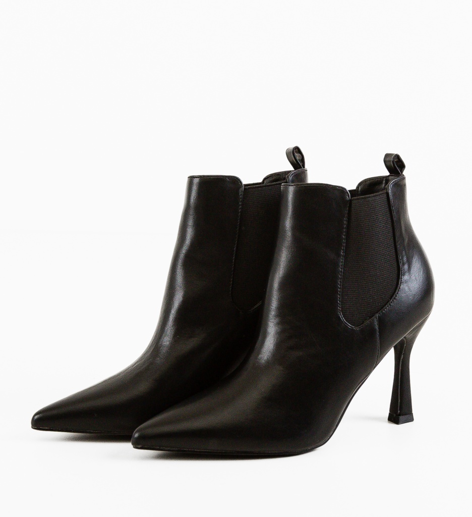 Botine Dama Meny Negre 2 - Eleganță și Confort - imagine 6