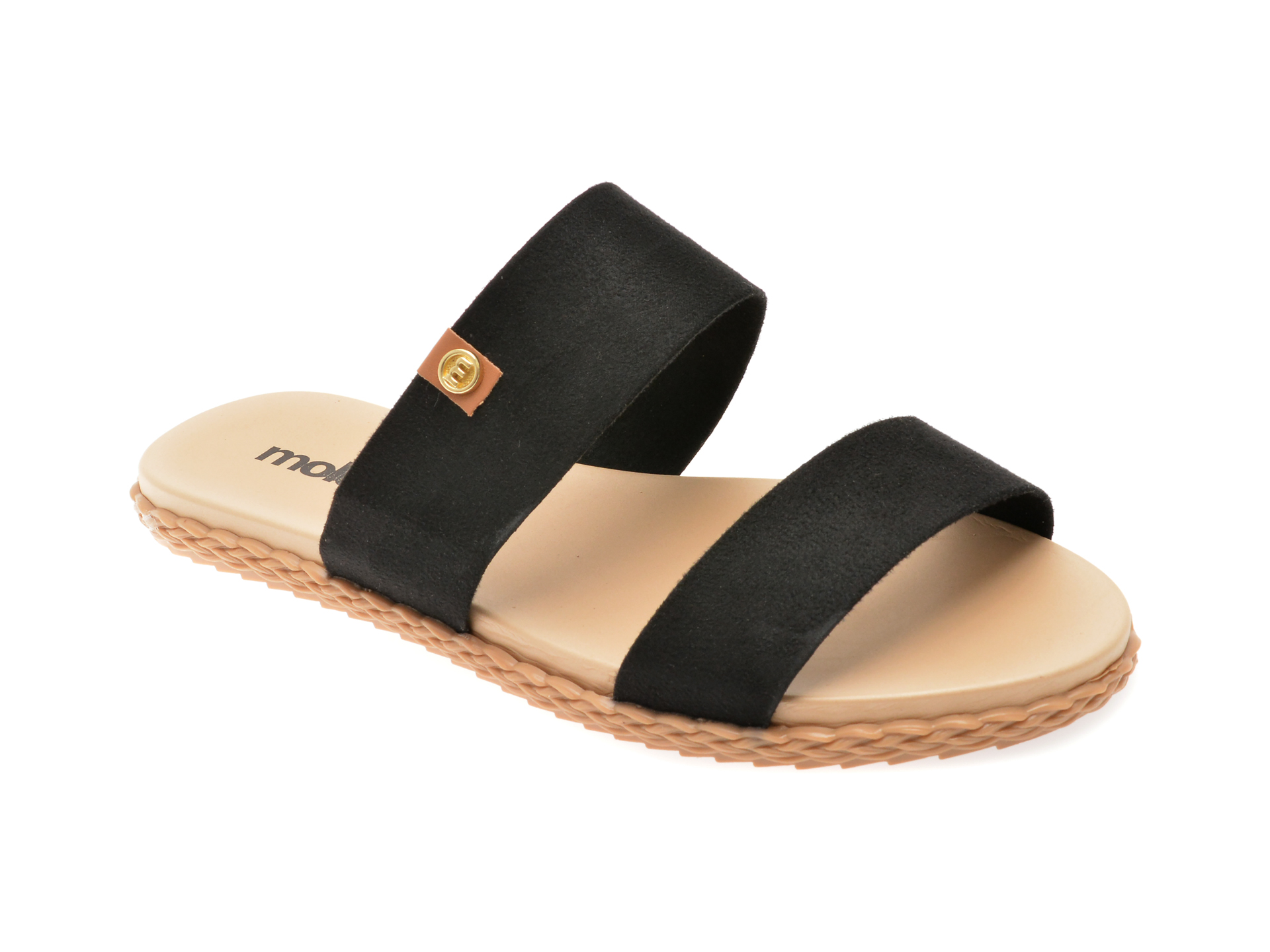 Papuci Moleca Negri | Confort Maxim