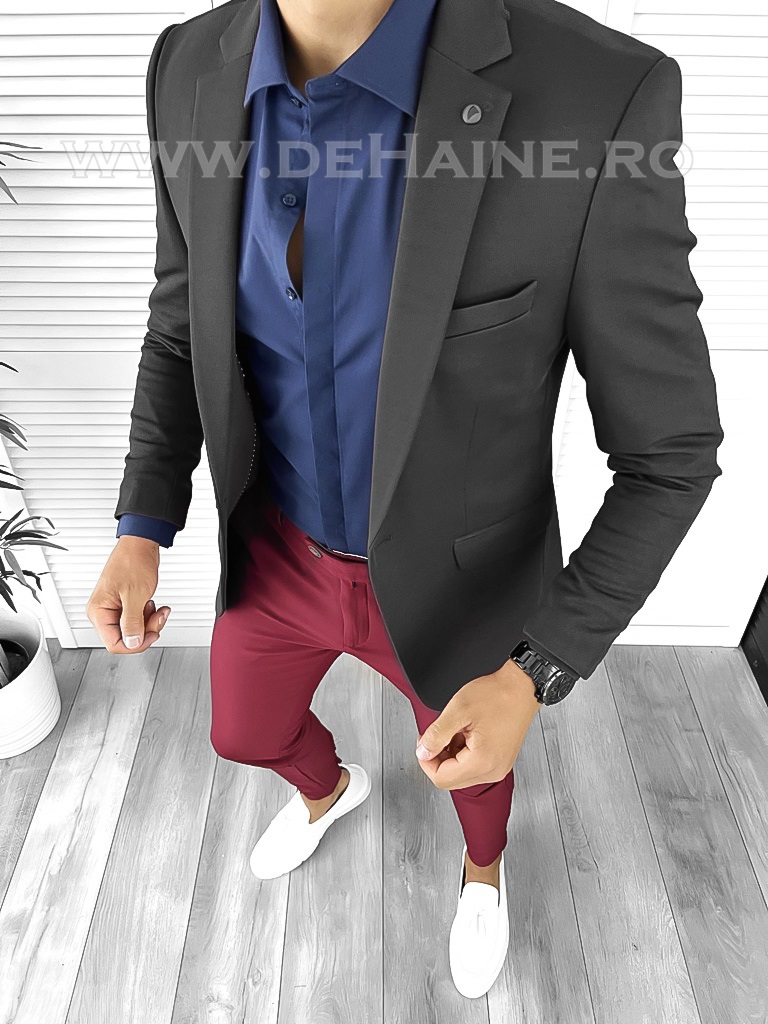 Tinuta Barbati Smart Casual 3 Piese Slim Fit