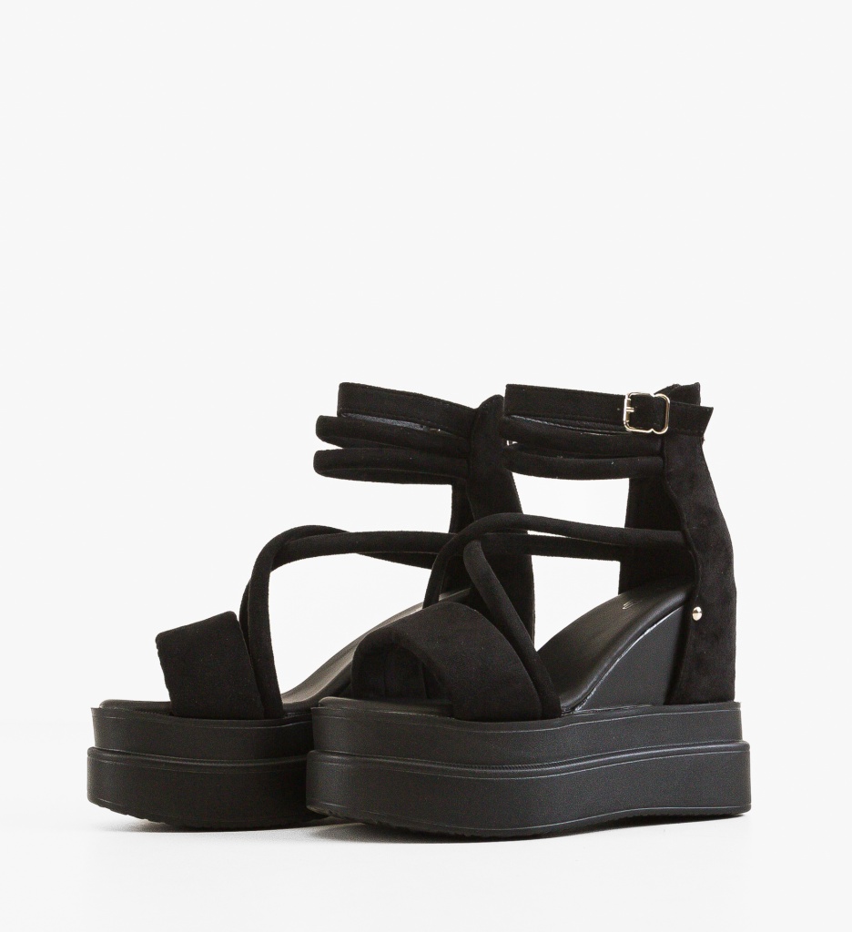 Platforme Dama Shamar Negre | Stil și Înălțime - imagine 5