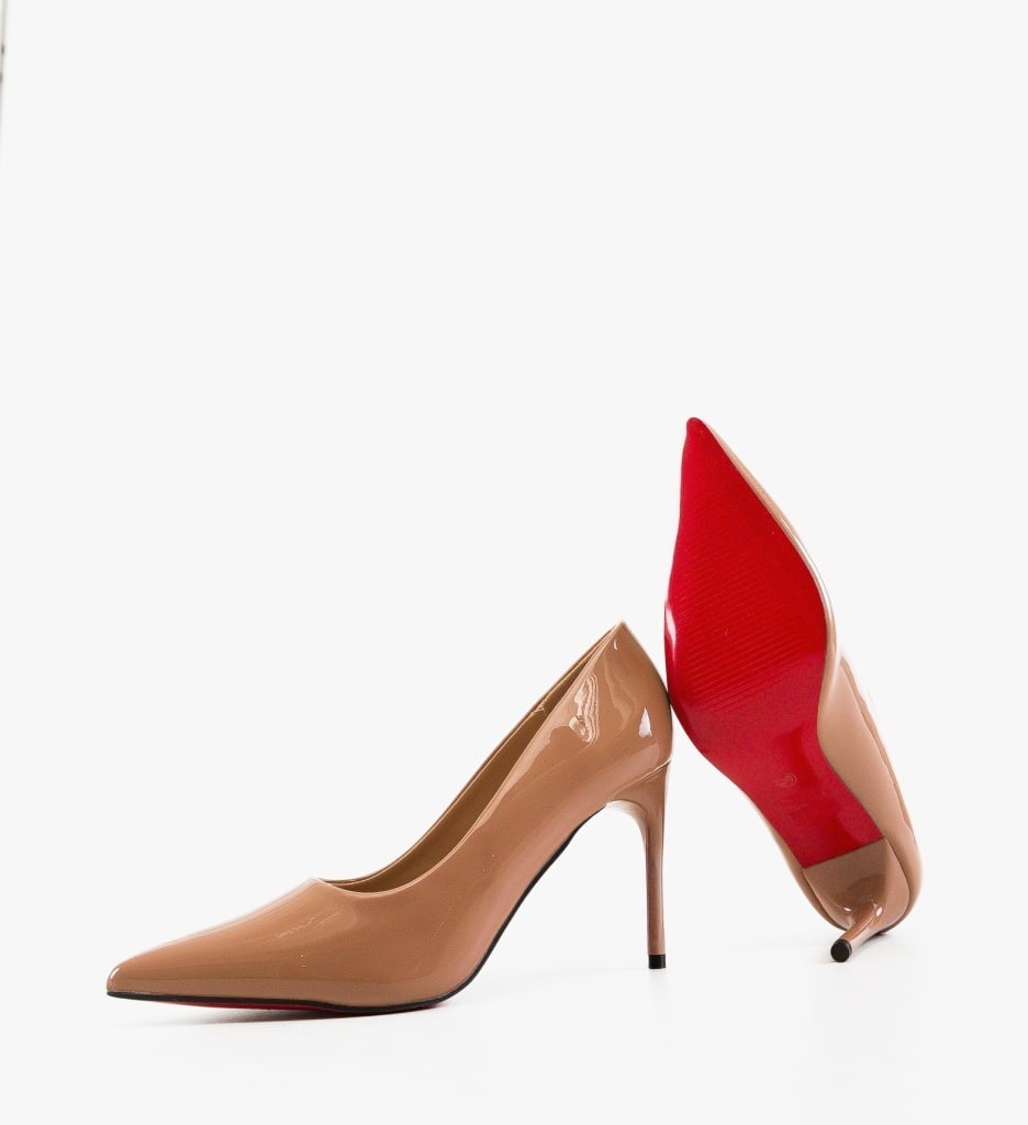 Pantofi Stiletto Nude Neybar | Eleganță Versatilă - imagine 8