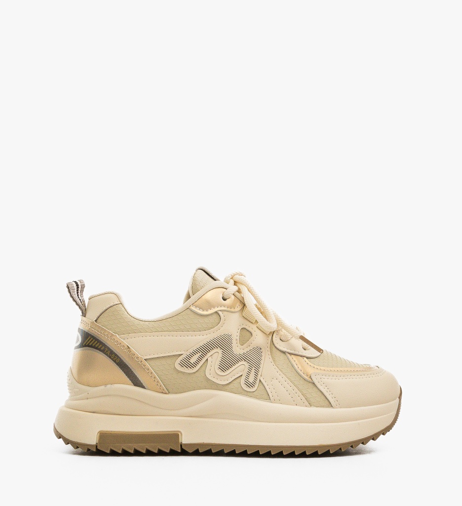 Sneakers Bello Bej - Confort și Stil Zilnic - imagine 8