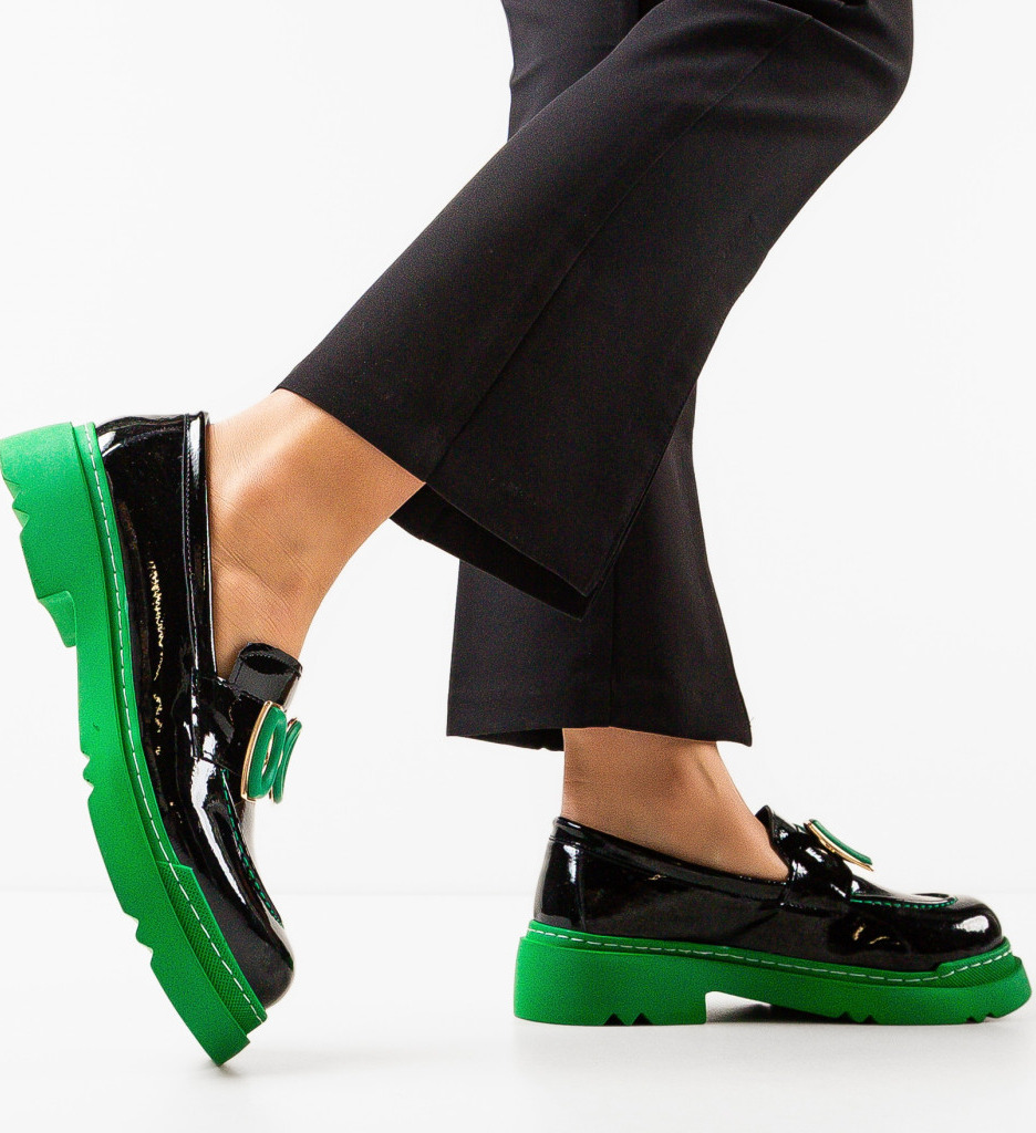 Pantofi Casual Dama Markyez Negri Confort - imagine 2