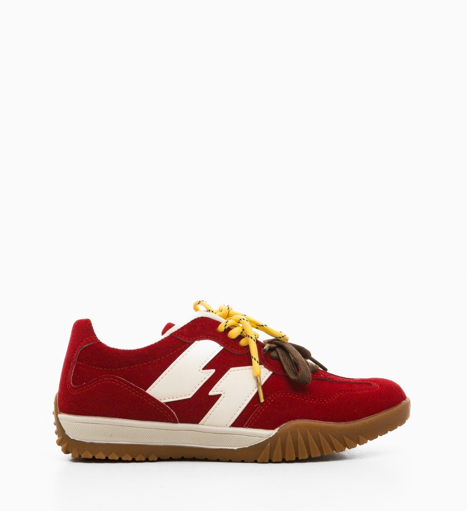 Pantofi Sport Velma Rosii | Confort și Stil - imagine 3