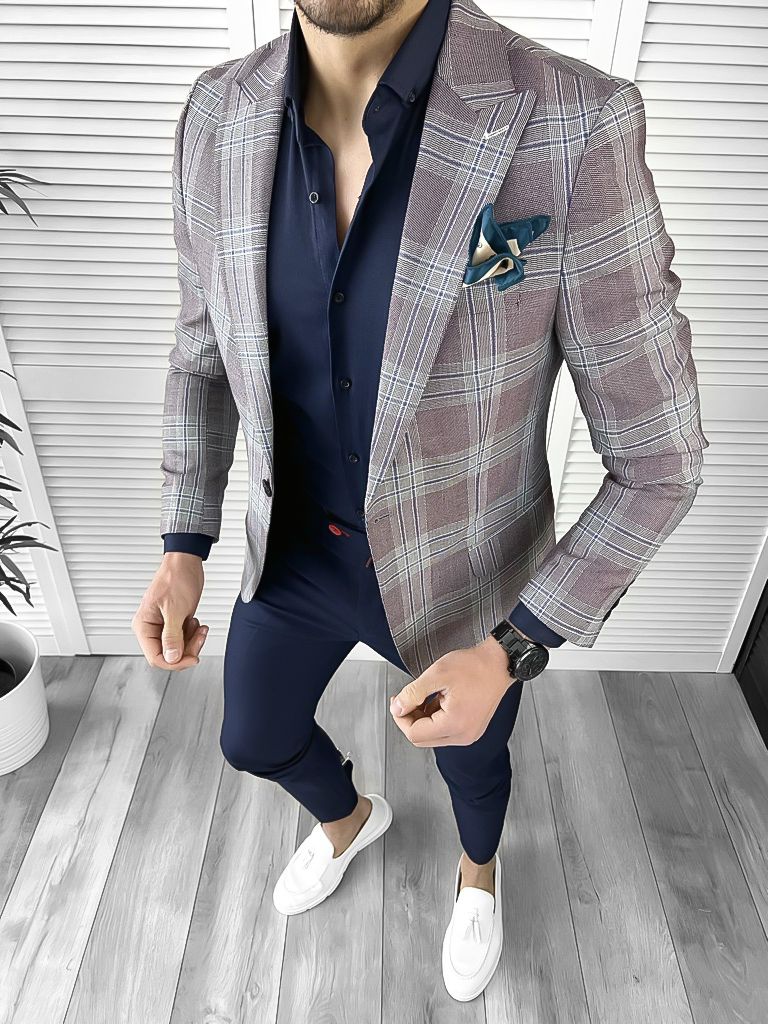 Tinuta Barbati Smart Casual 3 Piese | Eleganta Slim Fit
