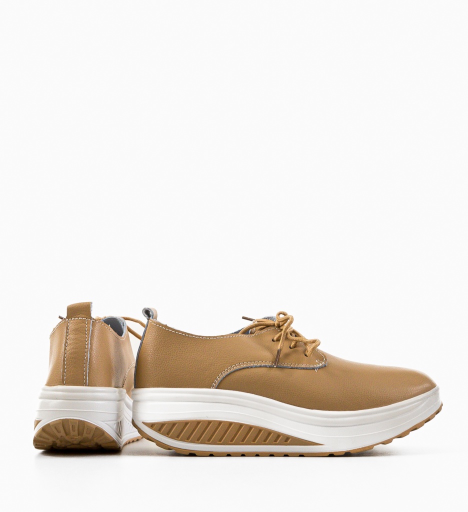Pantofi Casual Kleak Bej - Confort și Stil - imagine 6