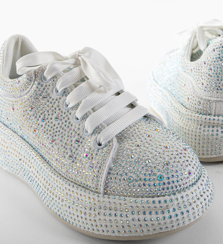 Pantofi Casual Albi Dama - Confort și Stil - imagine 6