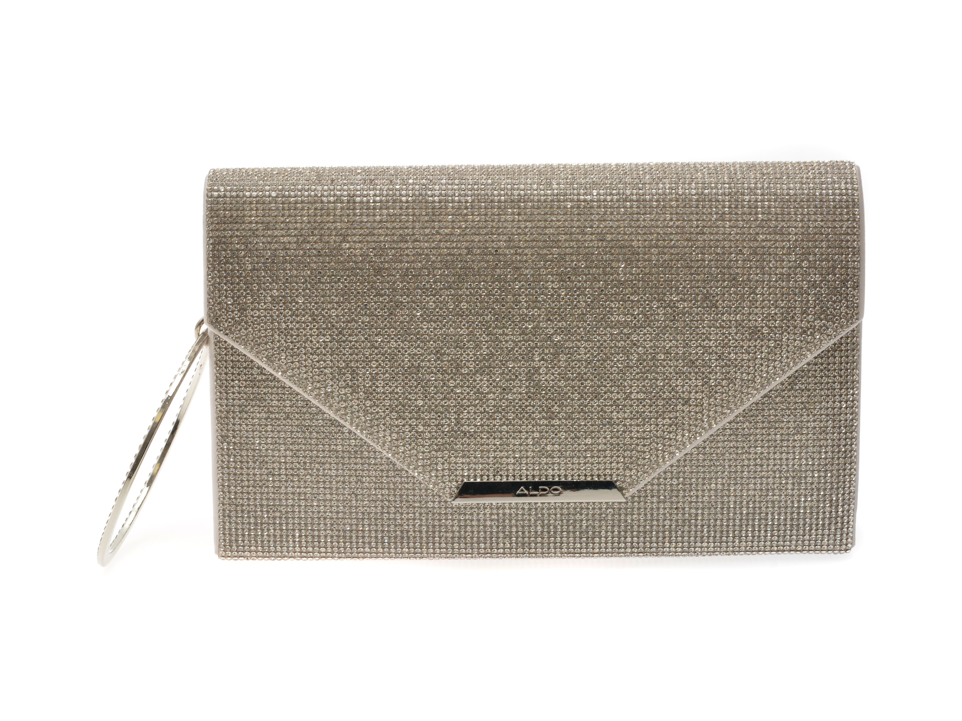 Geanta ALDO WELTER Argintie | Stil Modern