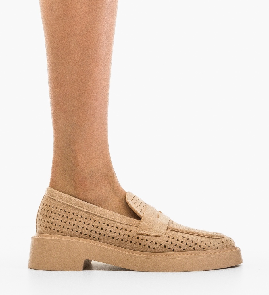 Pantofi Casual Rehid Bej - Confort și Stil - imagine 5