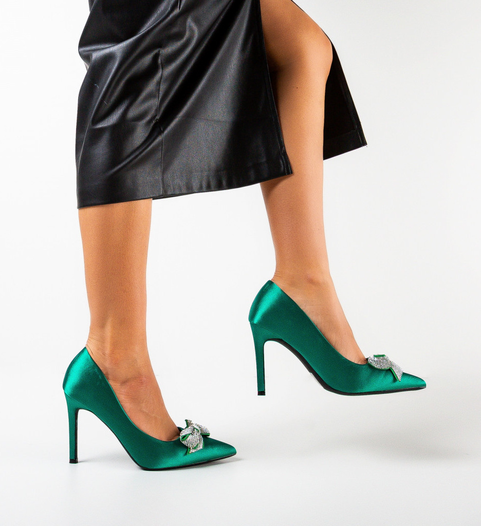 Pantofi Dama Knott Verizi - Eleganță și Stil - imagine 2