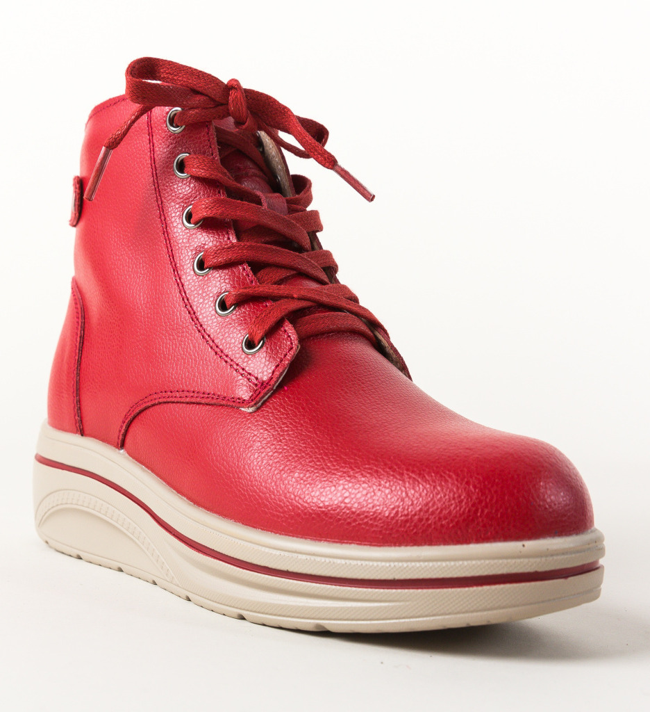 Pantofi Casual Lakiob Rosii - Confort & Stil - imagine 7