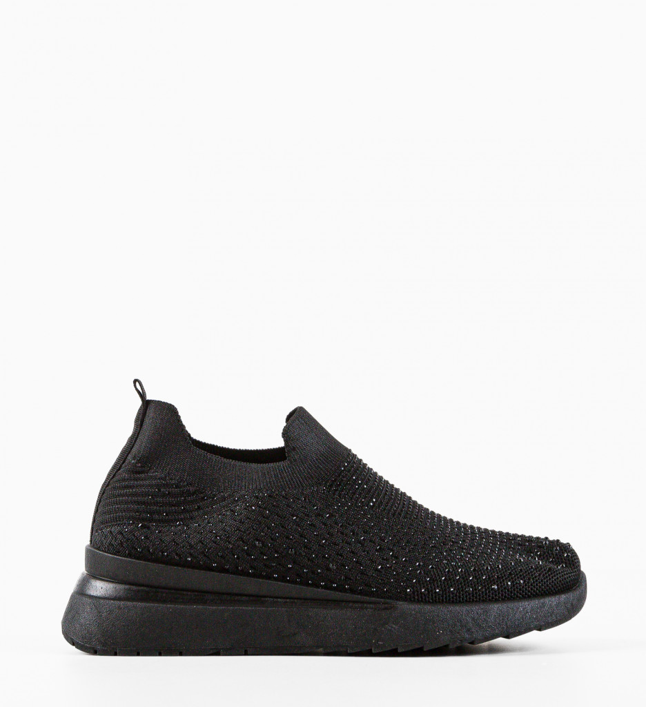 Sneakers dama Reach Negru | Confort Stilat - imagine 4