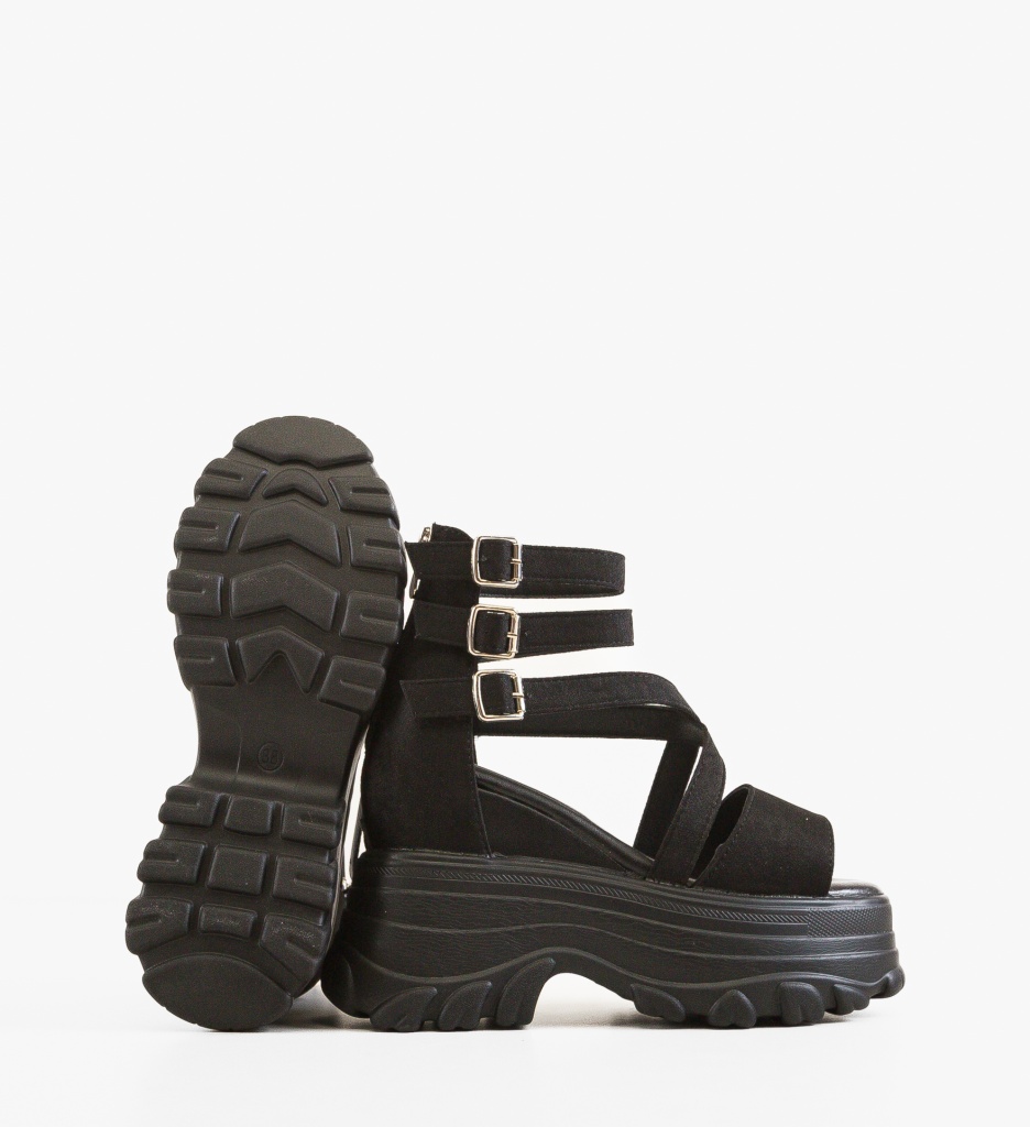Platforme Elia Negre - Eleganță și Stil - imagine 3