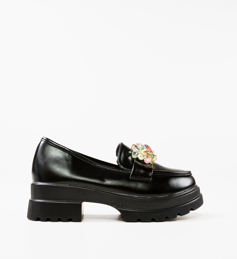 Pantofi Casual Dama Miska Negri | Confort și Stil - imagine 5