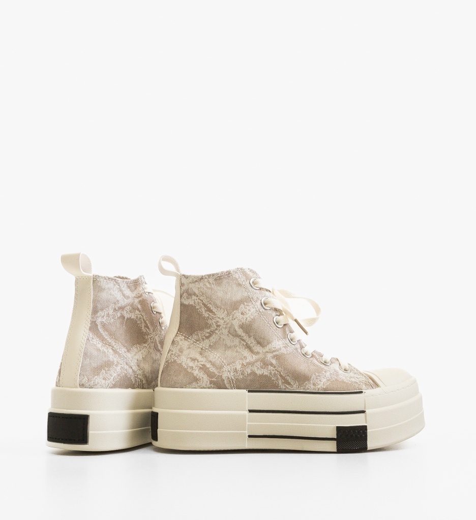 Sneakers Adal Dama Bej - Confort și Stil - imagine 3