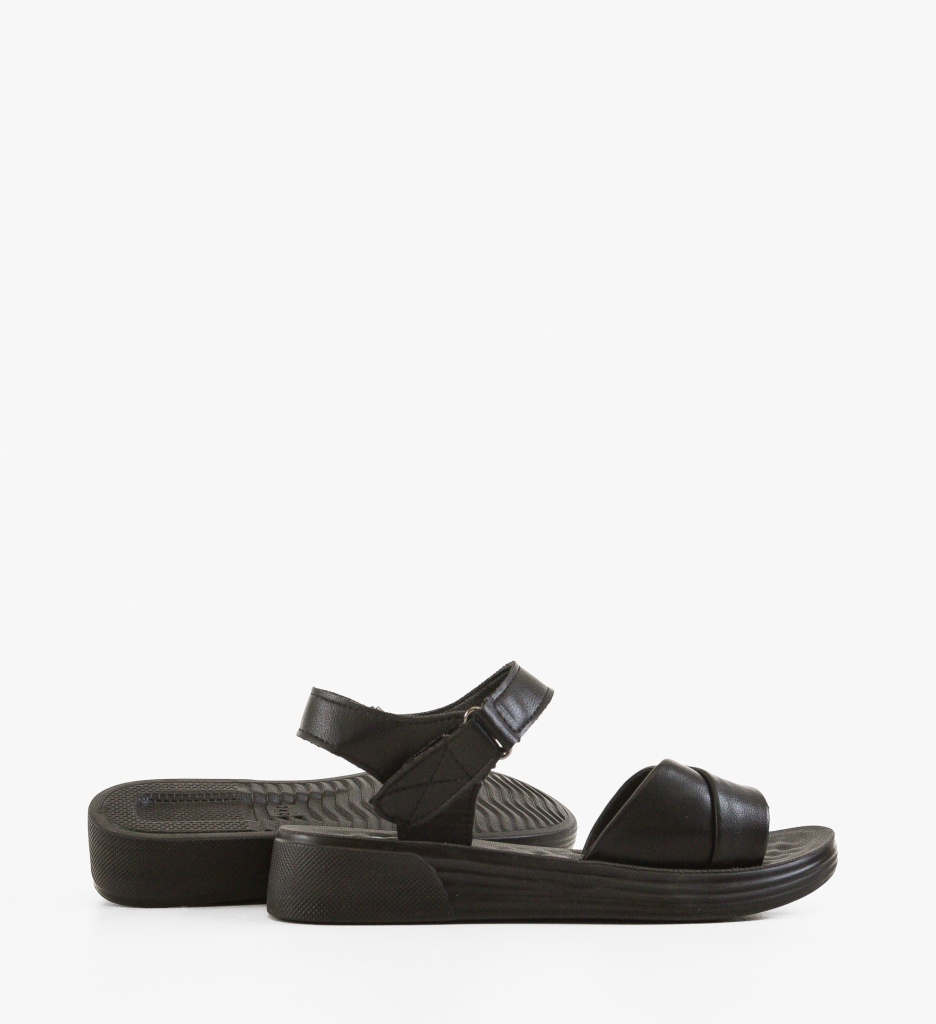 Sandale Dama Ostiria Negre | Eleganță și Confort - imagine 3