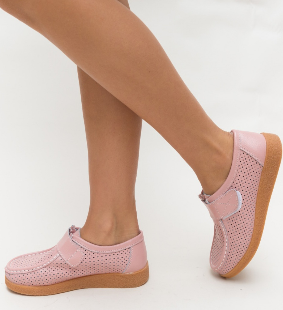 Mocasini Dambo Roz - Confort și Eleganță Casual - imagine 3