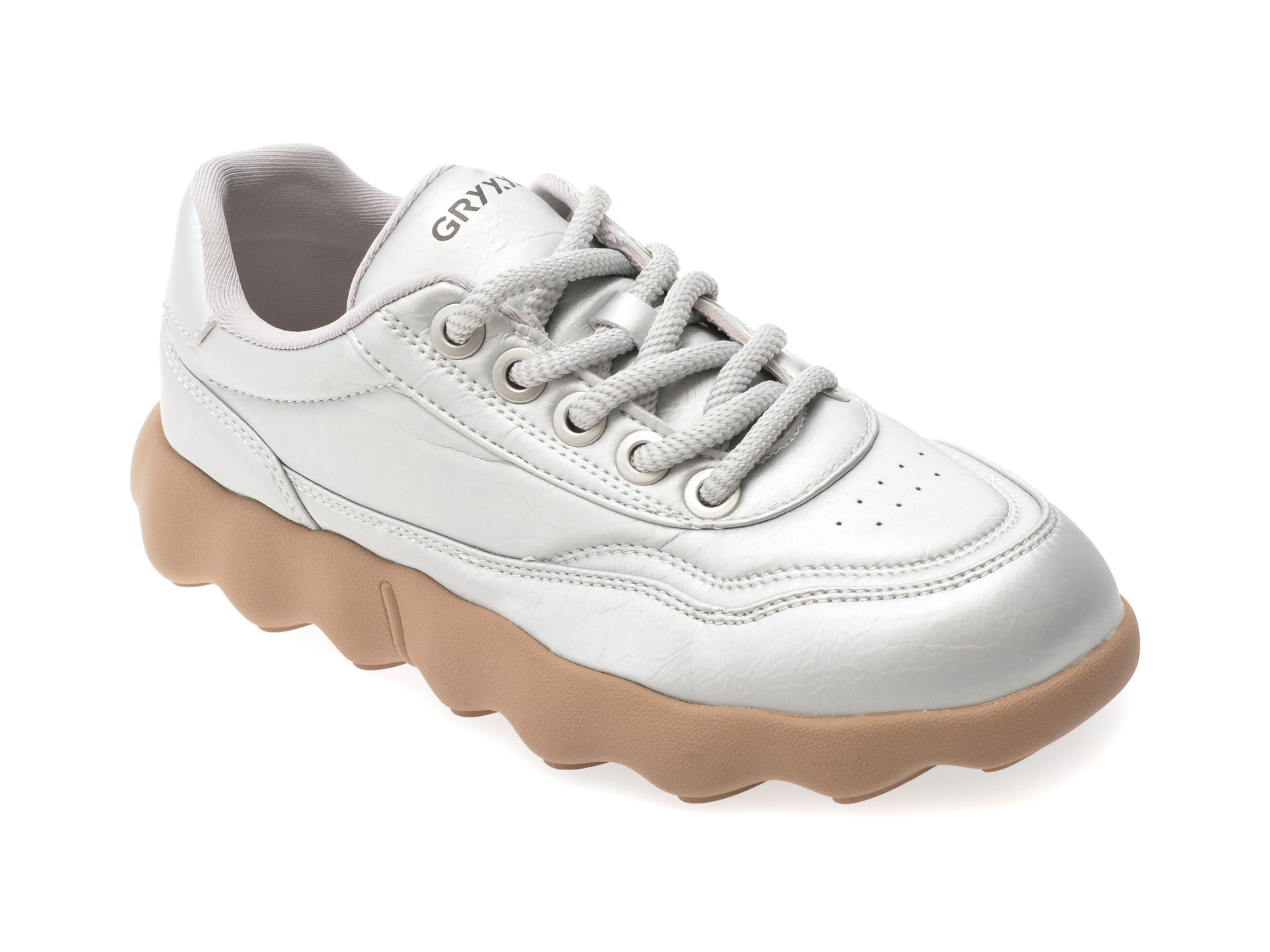Pantofi Sport Dama GRYXX Argintii - Stil Urban