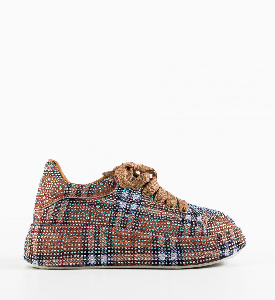 Sneakers Dama Neda Aurii - Confort și Stil - imagine 10