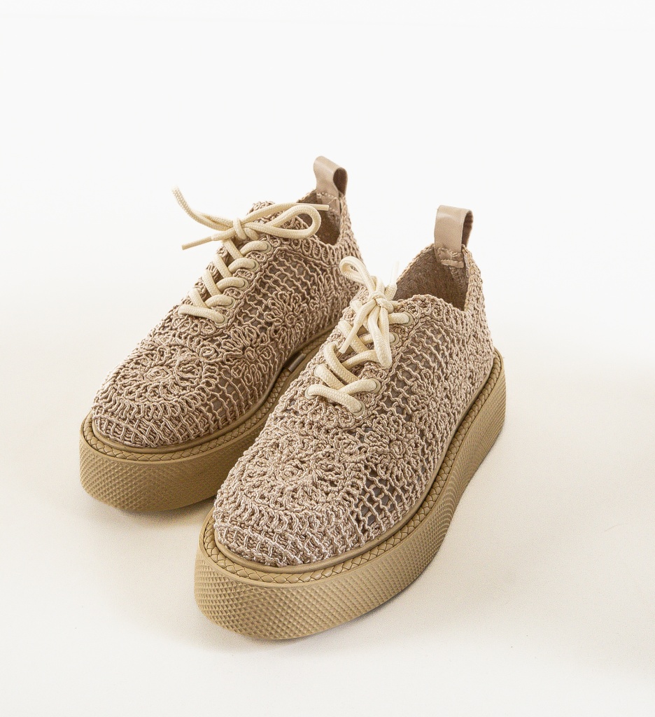 Pantofi Casual Ystory Bej - Confort și Stil - imagine 7