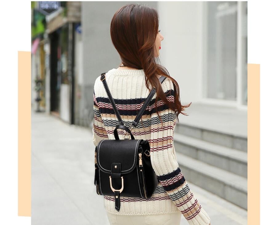 Rucsac Delis Prema GT2274 Negru 2-in-1 - imagine 5