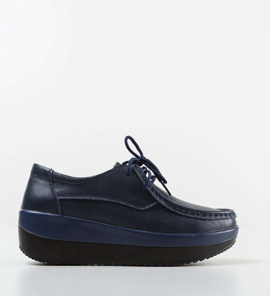 Pantofi Casual Vlasta Bleumarin - Confort și Eleganță - imagine 5